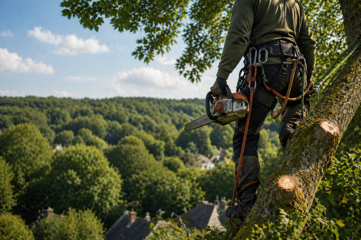 PineGrove Tree Surgeons tree work